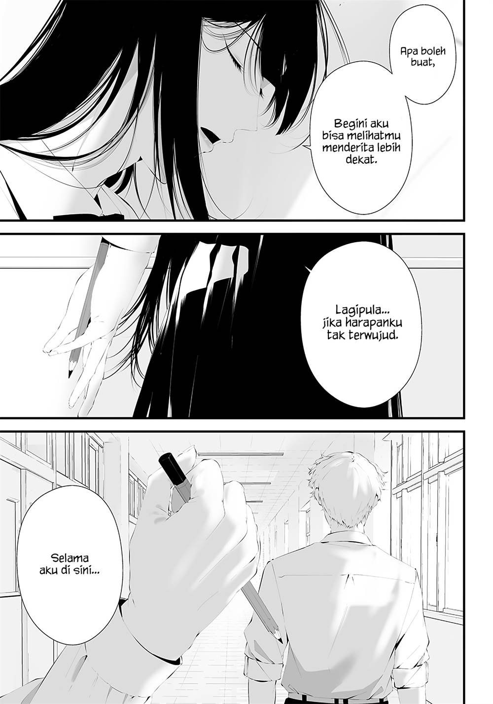 Tsurenai Hodo Aokute Azatoi Kurai ni Akai Chapter 37