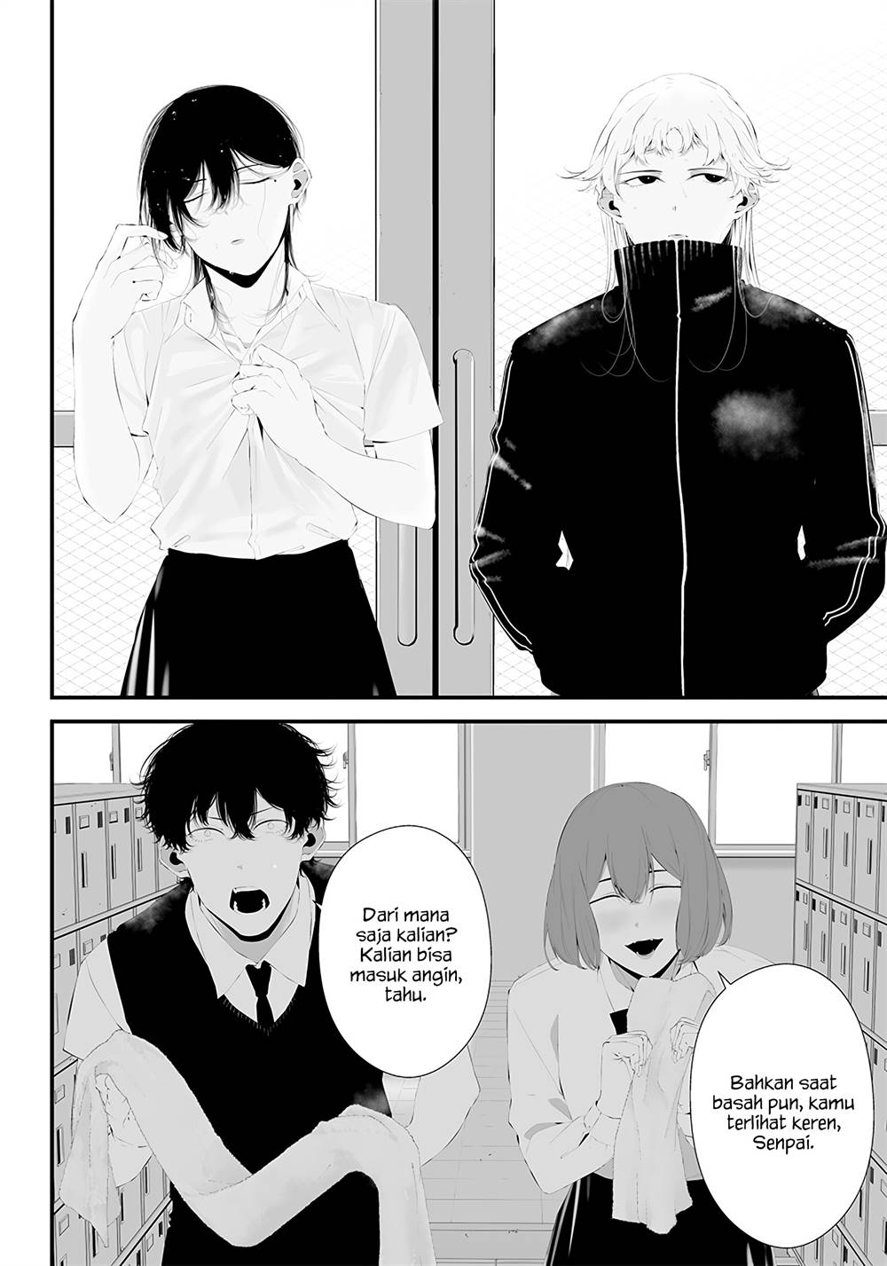 Tsurenai Hodo Aokute Azatoi Kurai ni Akai Chapter 39