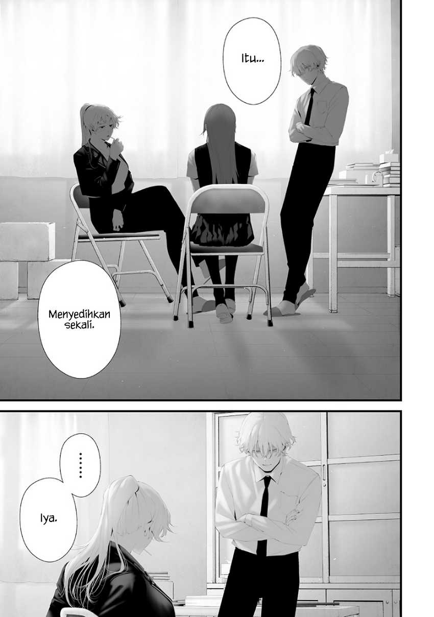 Tsurenai Hodo Aokute Azatoi Kurai ni Akai Chapter 74.7