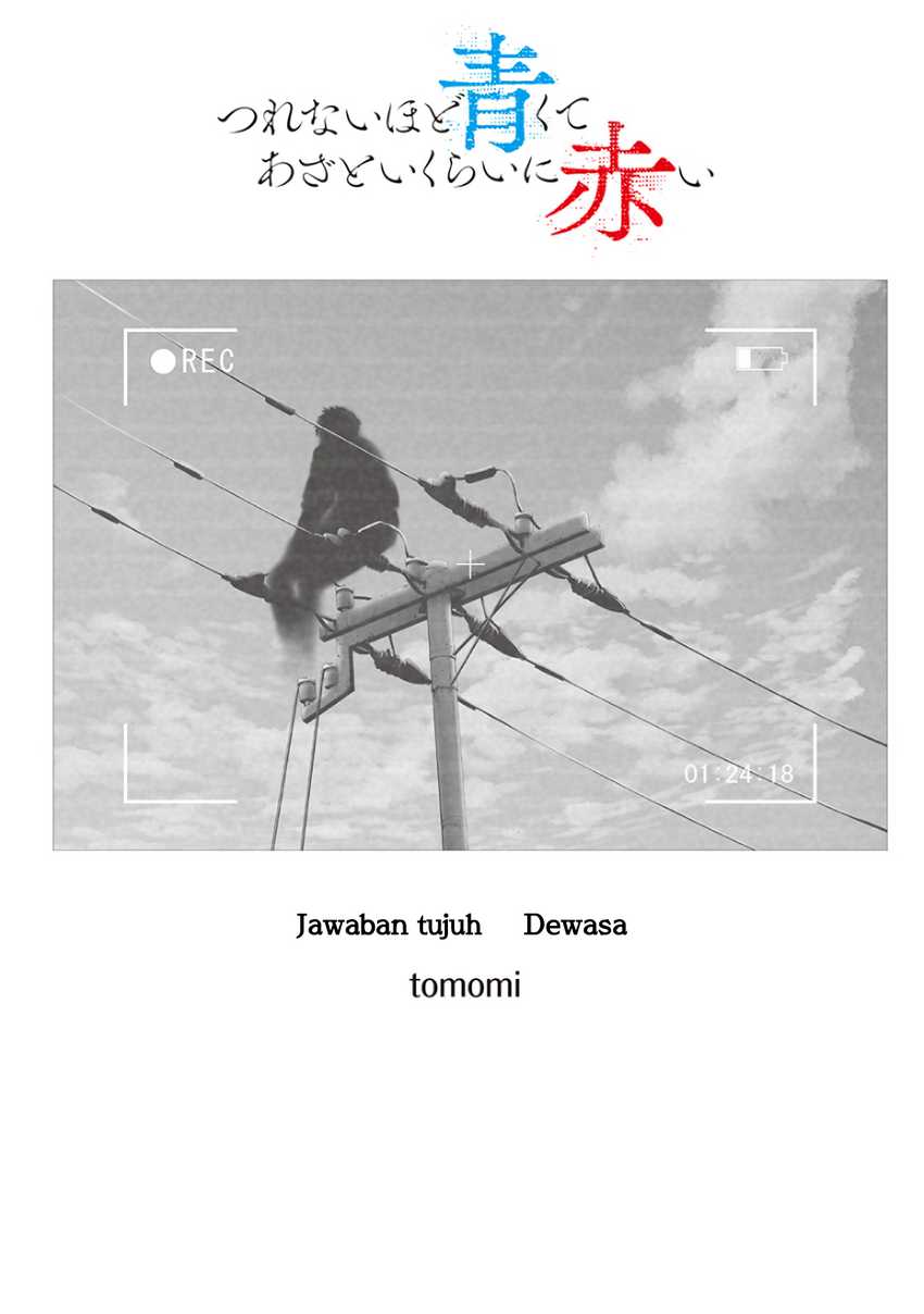 Tsurenai Hodo Aokute Azatoi Kurai ni Akai Chapter 74.8
