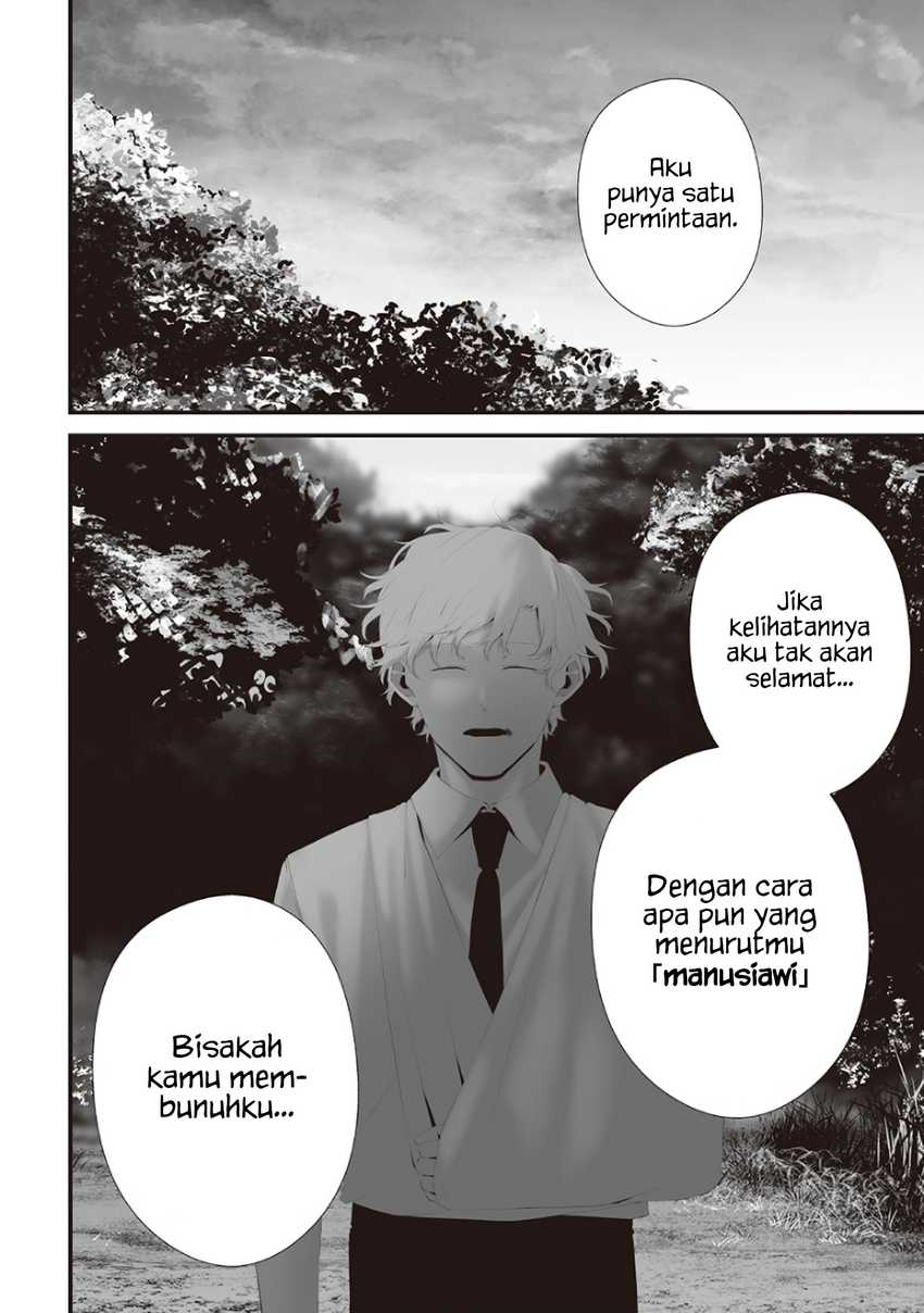 Tsurenai Hodo Aokute Azatoi Kurai ni Akai Chapter 74.9