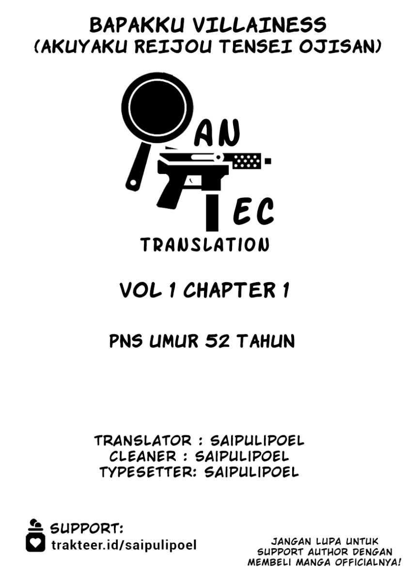 Akuyaku Reijou Tensei Oji-san Chapter 01