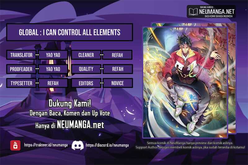 Global Power: I Can Control All The Elements Chapter 02