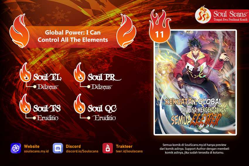 Global Power: I Can Control All The Elements Chapter 11