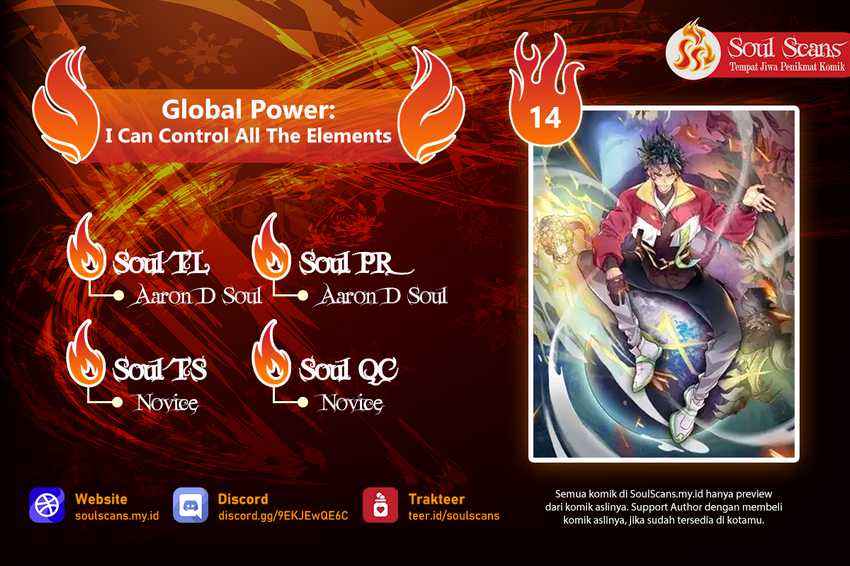 Global Power: I Can Control All The Elements Chapter 14