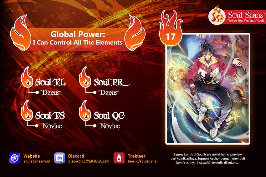Global Power: I Can Control All The Elements Chapter 17