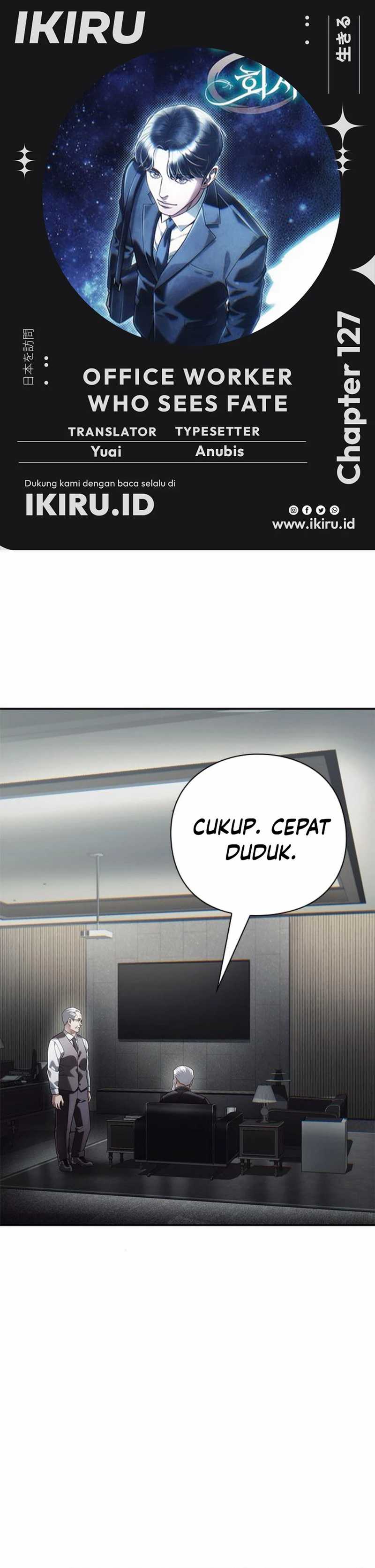 Office Worker Who Sees Fate Chapter 127