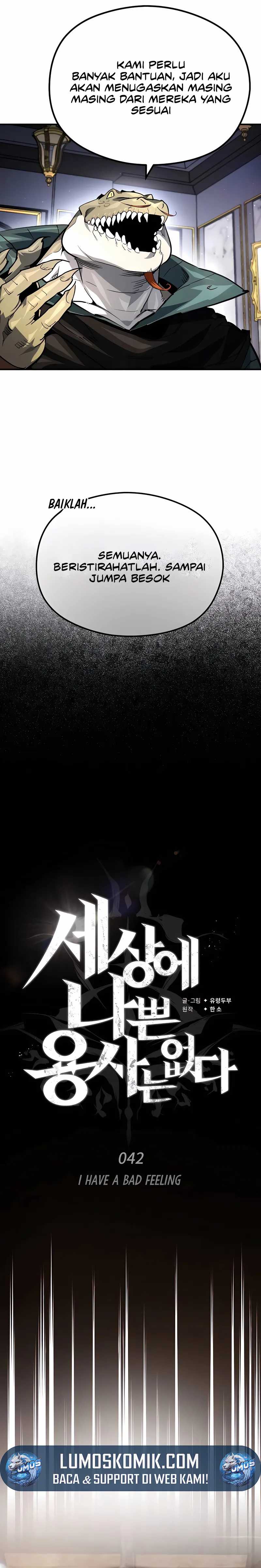 There Are No Bad Heroes In This World Chapter 42