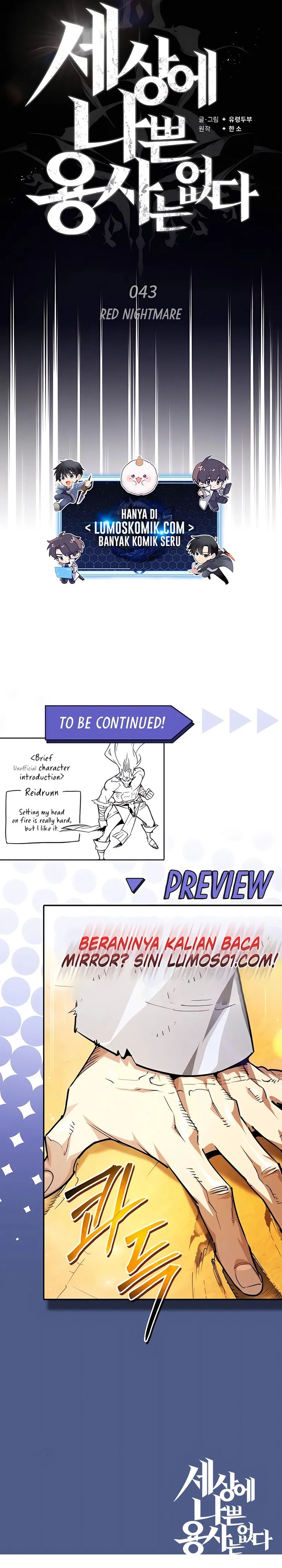 There Are No Bad Heroes In This World Chapter 43