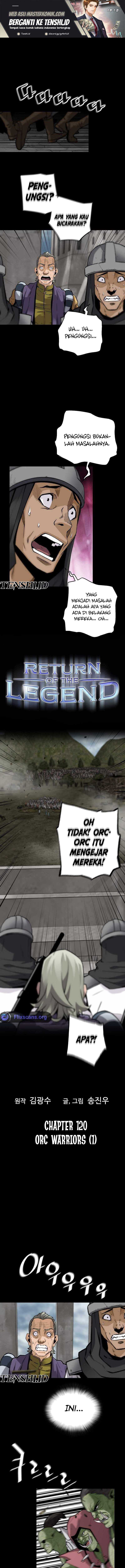Return of the Legend Chapter 120 page 1