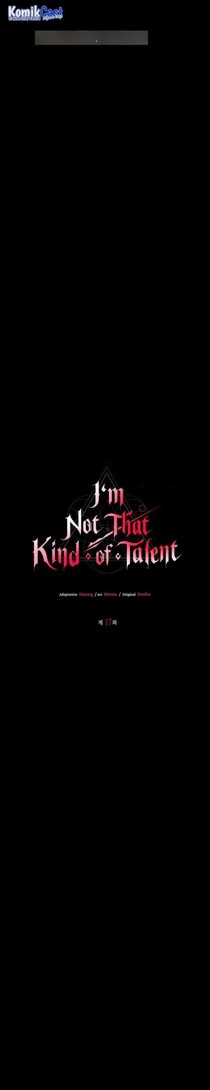 I&#8217;m Not That Kind of Talent Chapter 17