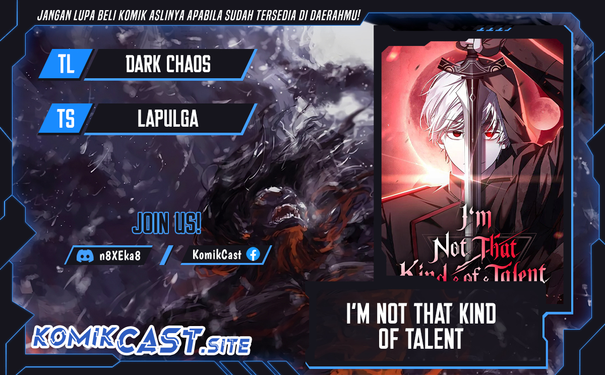 I&#8217;m Not That Kind of Talent Chapter 33