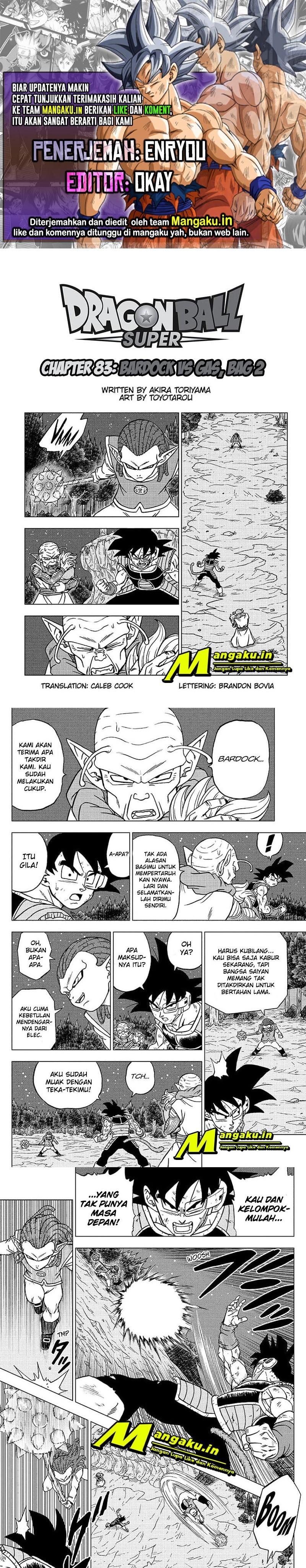 Dragon Ball Super Chapter 83.2