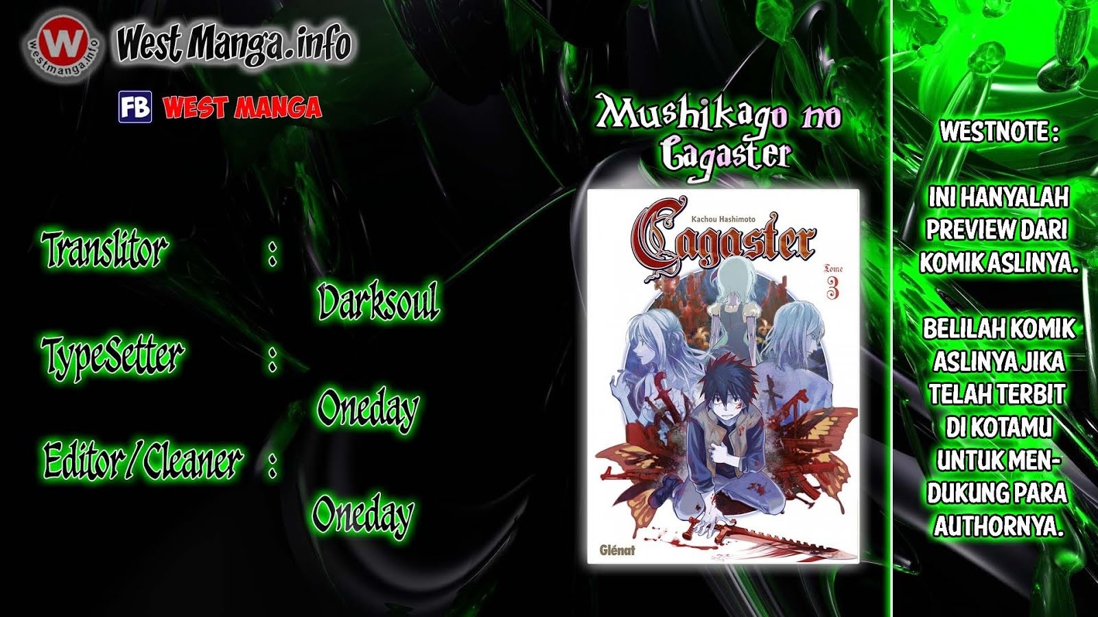 Mushikago no Cagaster Chapter 02