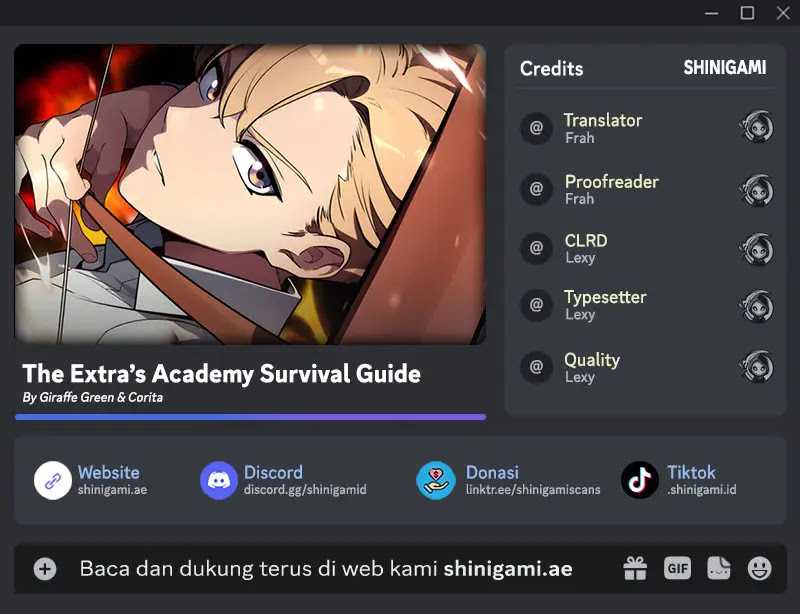 The Extra’s Academy Survival Guide Chapter 02