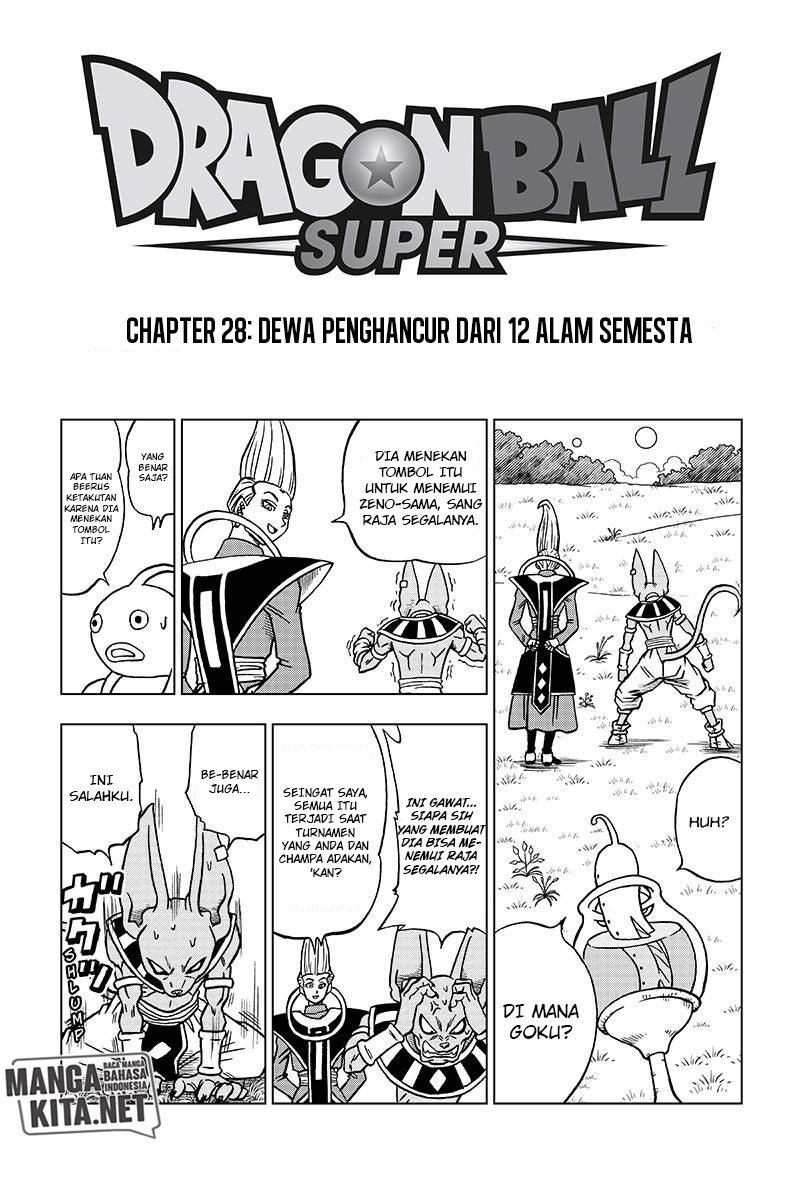 Dragon Ball Super Chapter 28