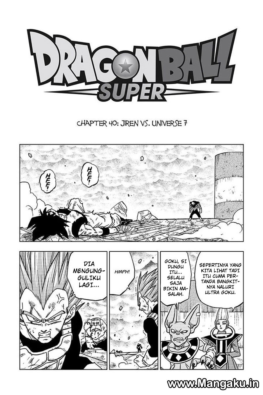 Dragon Ball Super Chapter 40