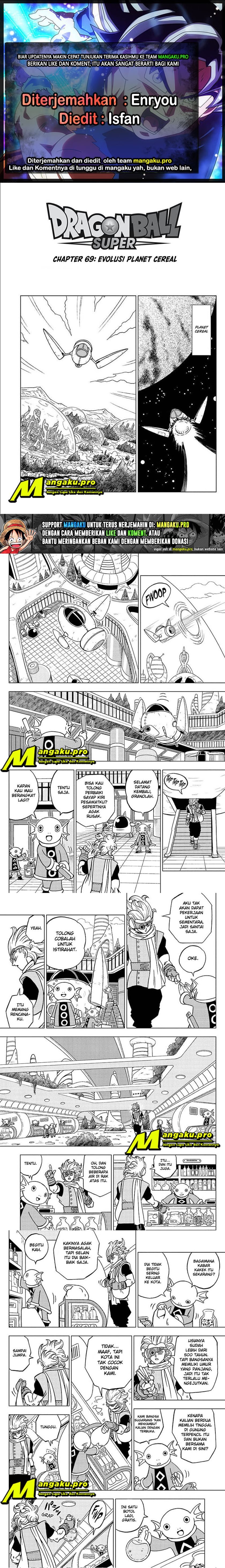 Dragon Ball Super Chapter 69.1