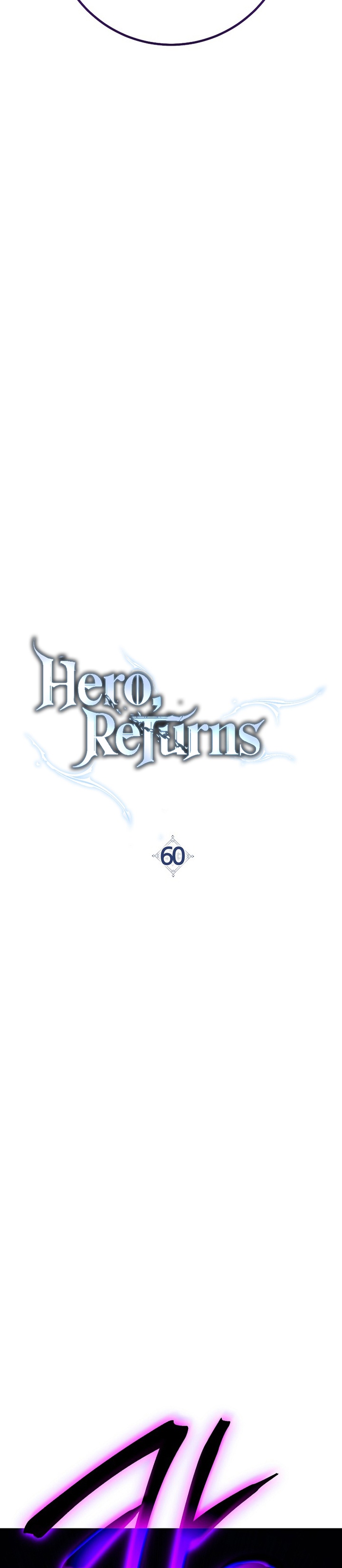 The Hero Returns Chapter 60