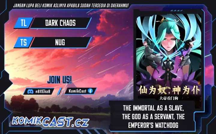 The Immortal as a Slave, the God as a Servant, the Emperor’s Watchdog Chapter 02