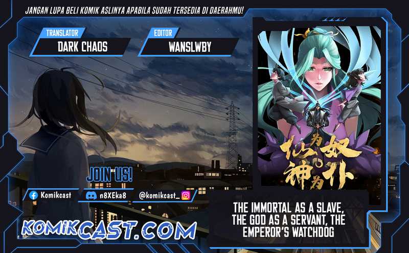 The Immortal as a Slave, the God as a Servant, the Emperor’s Watchdog Chapter 16