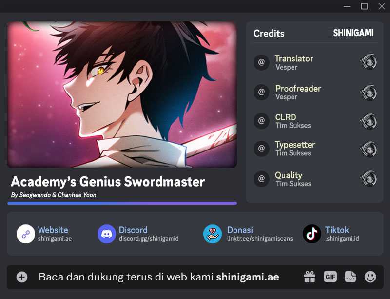 Academy’s Genius Swordmaster Chapter 20