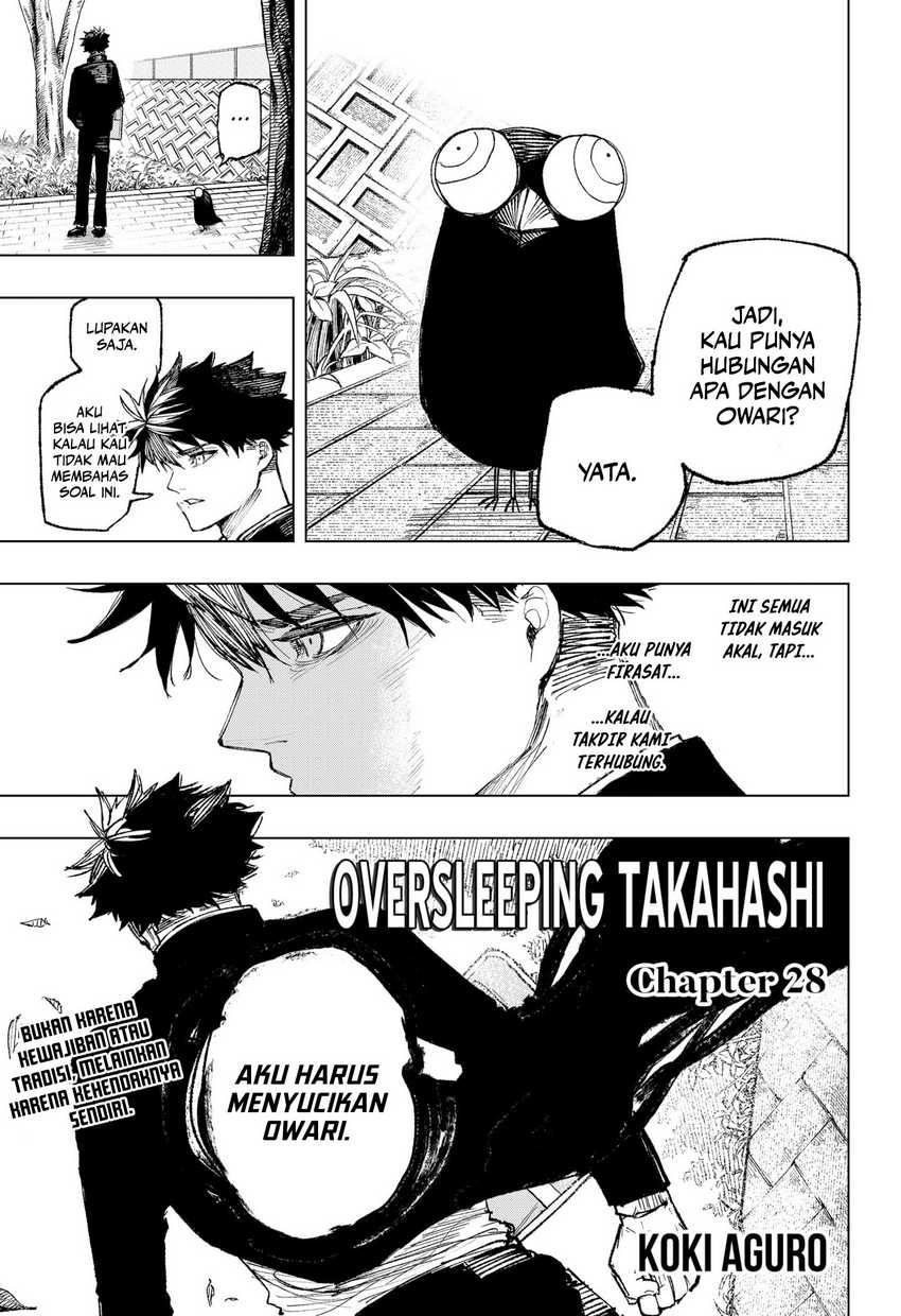 Oversleeping Takahashi Chapter 28