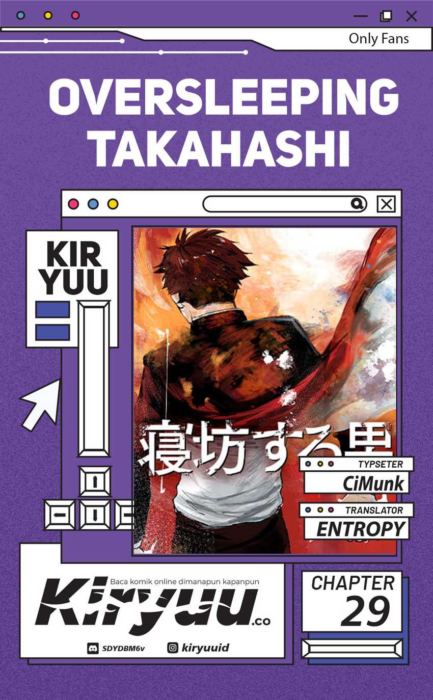 Oversleeping Takahashi Chapter 29