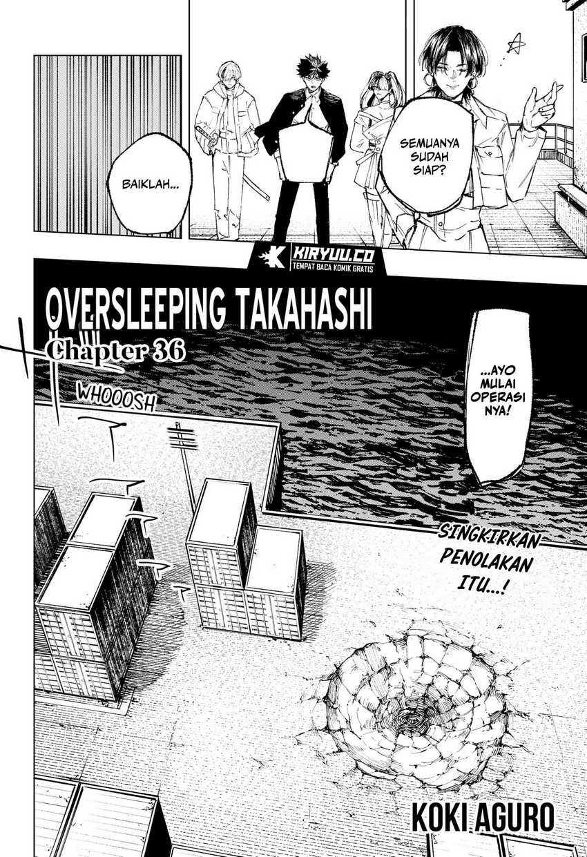 Oversleeping Takahashi Chapter 36