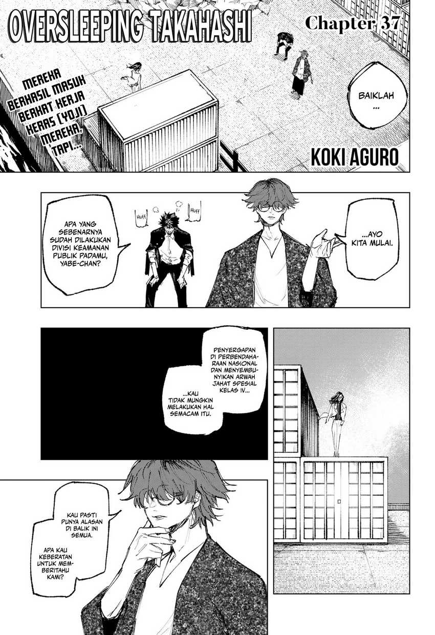 Oversleeping Takahashi Chapter 37