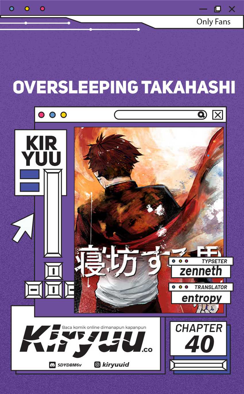 Oversleeping Takahashi Chapter 40