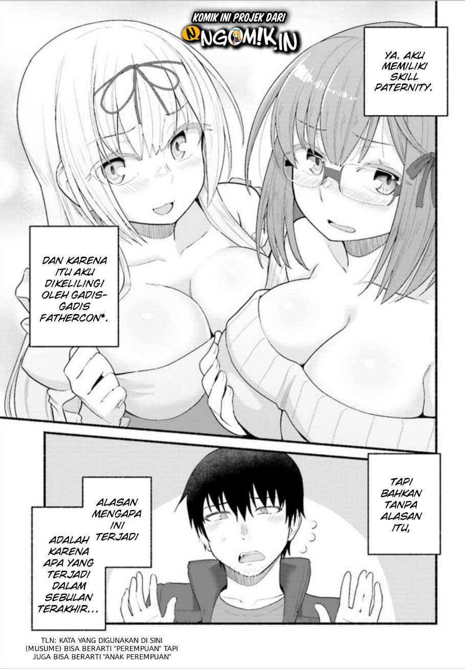 Isekai Kaeri no Ossan wa, Fusei Sukiru de Fathercon Musume-tachi o Tororori ni Chapter 01