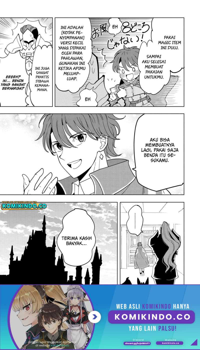 Souzou Renkinjutsushi Wa Jiyuu wo Ouka Suru Kokyou wo Tsuihou Saretara, Maou No Ohizamoto De Chouzetsu Kouka No Magic Item Zukuri Houdai Ni Narimashita chapter 7.2 halaman 11