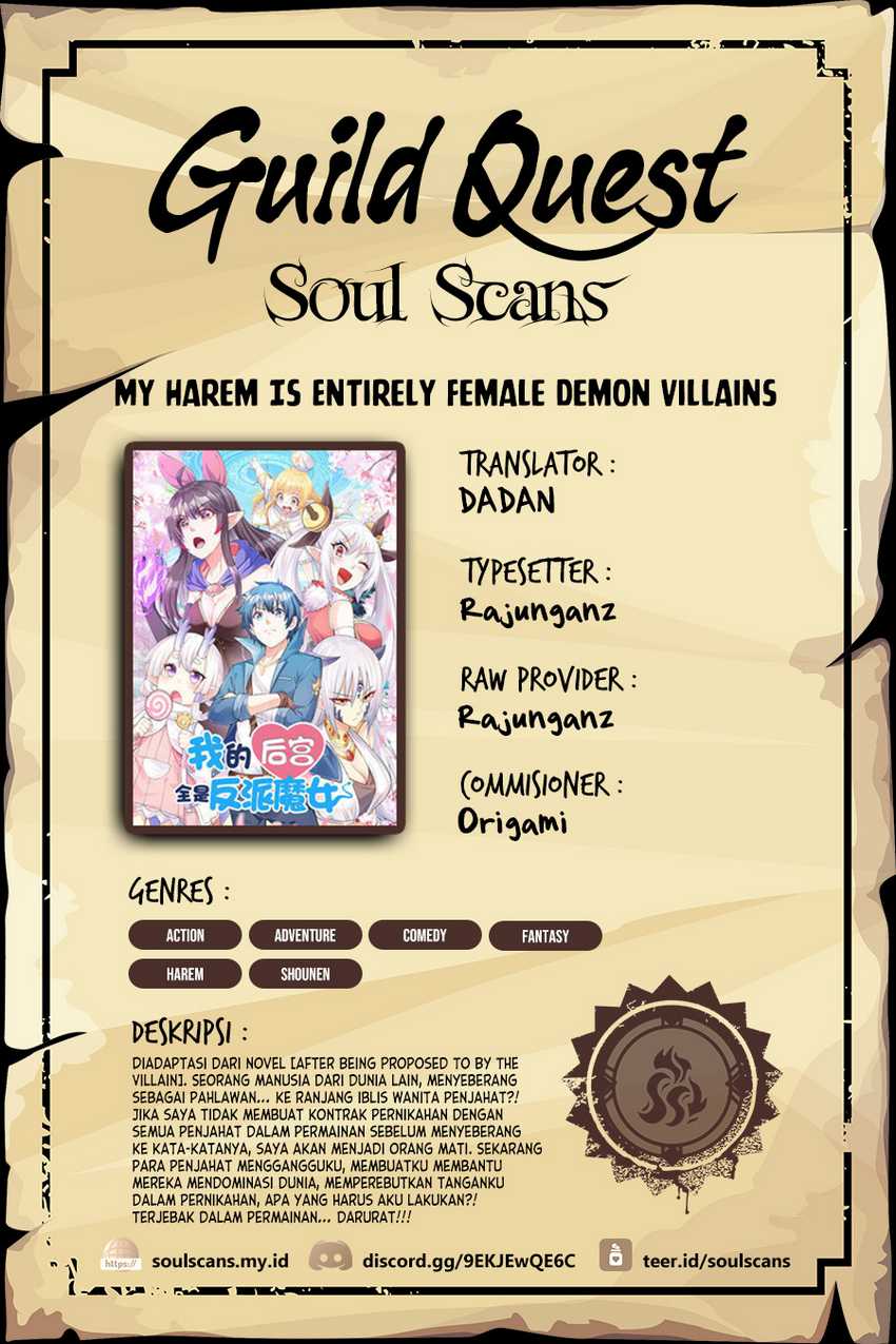 My Harem Is Entirely Female Demon Villains Chapter 61
