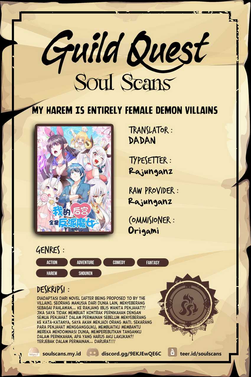 My Harem Is Entirely Female Demon Villains Chapter 62