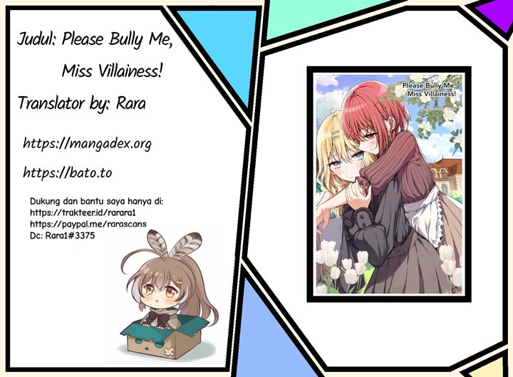 Please Bully Me, Miss Villainess! Chapter 02