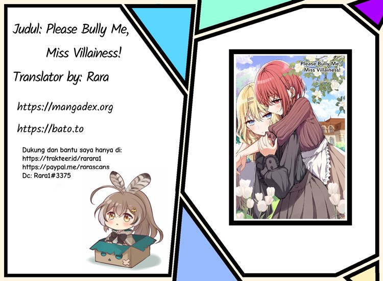 Please Bully Me, Miss Villainess! Chapter 03