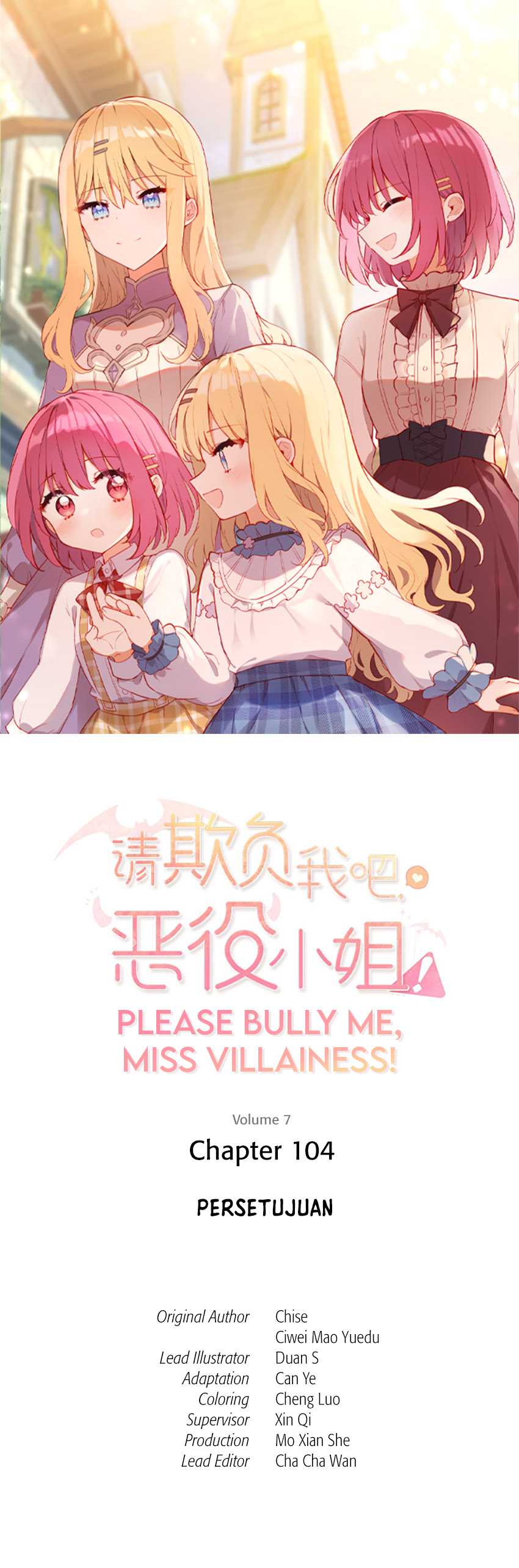 Please Bully Me, Miss Villainess! Chapter 104