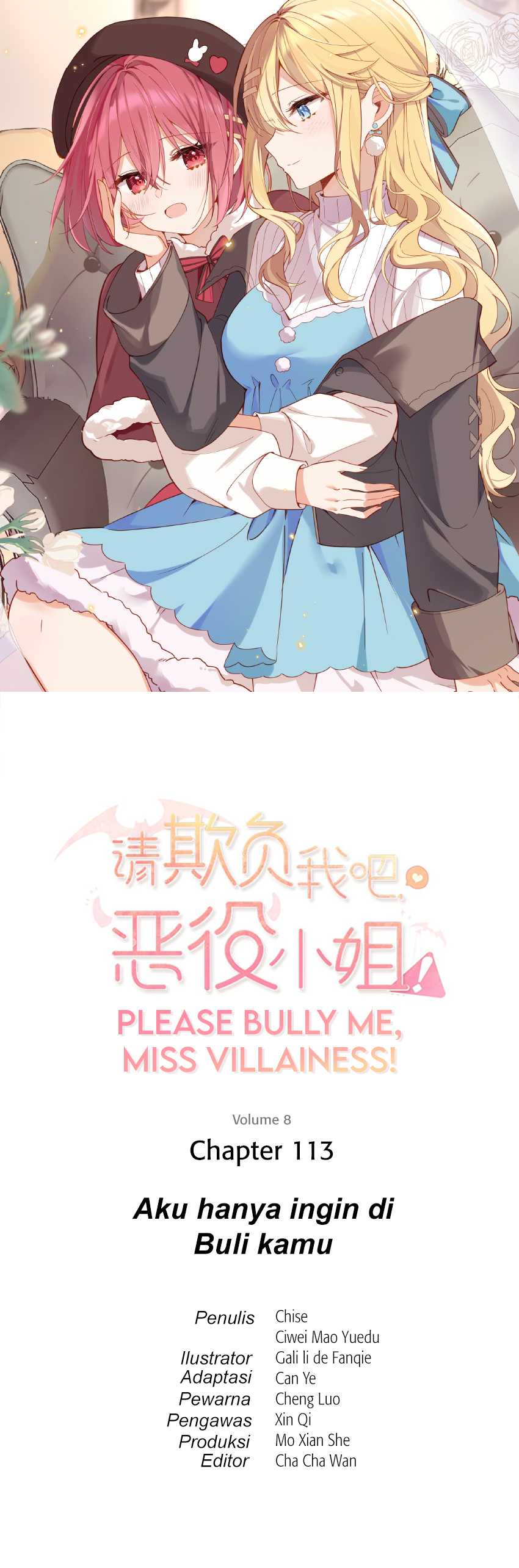 Please Bully Me, Miss Villainess! Chapter 113