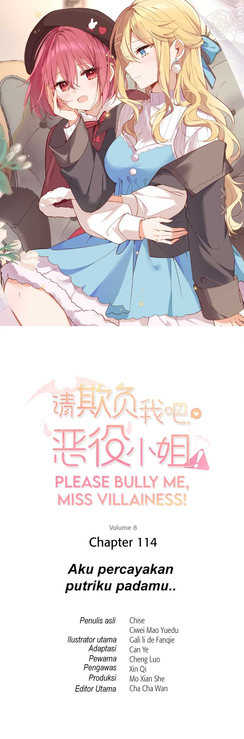 Please Bully Me, Miss Villainess! Chapter 114