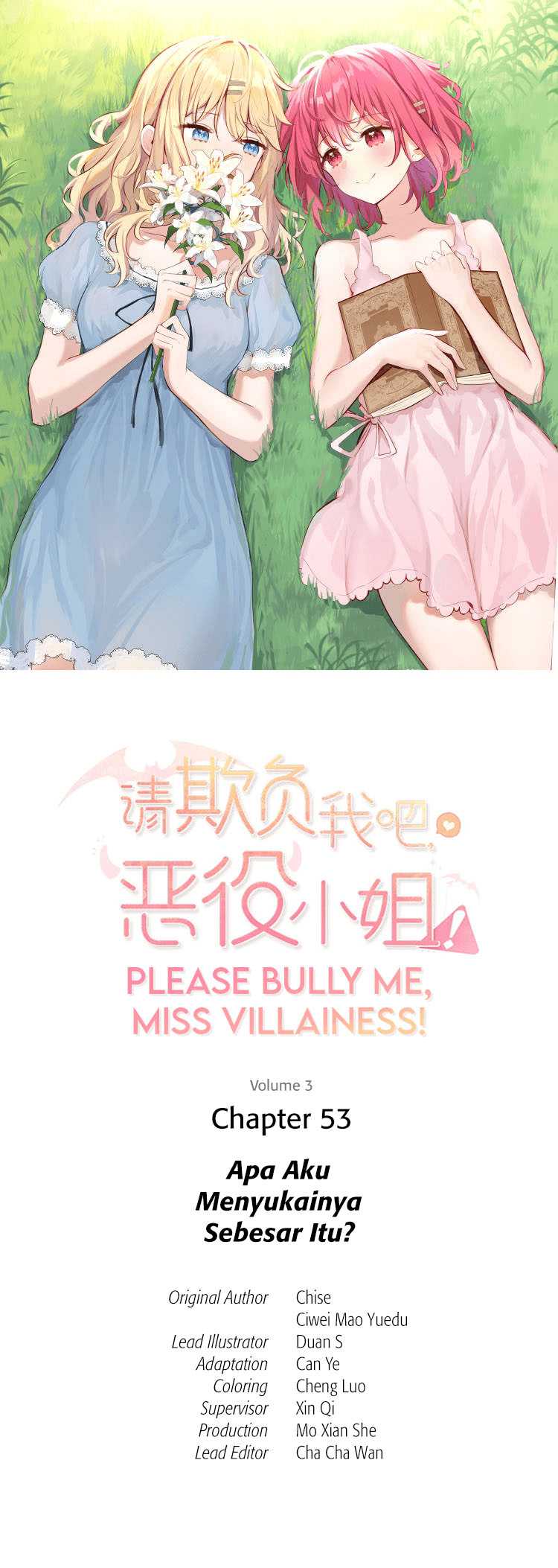 Please Bully Me, Miss Villainess! Chapter 53