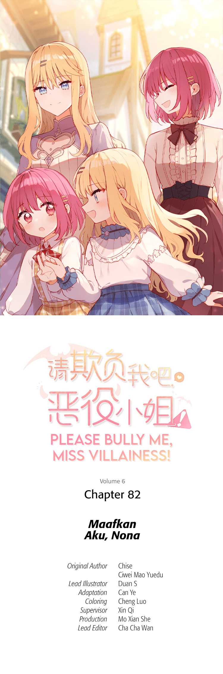 Please Bully Me, Miss Villainess! Chapter 82