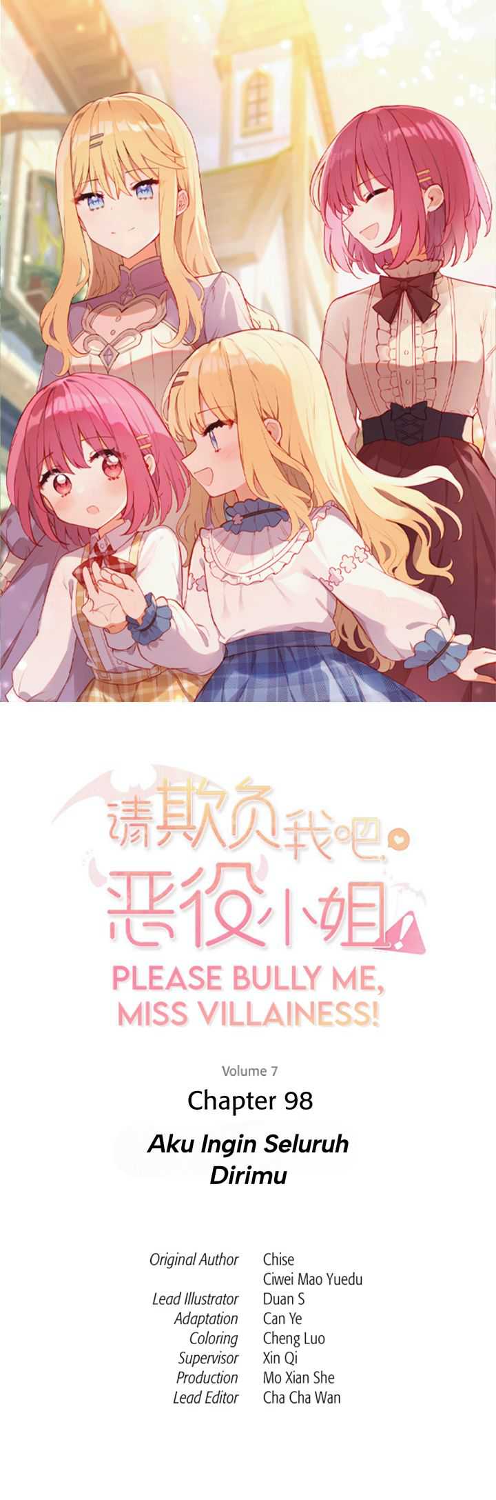 Please Bully Me, Miss Villainess! Chapter 98