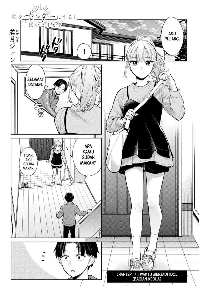 Watashi wo Center ni suru to Chikaimasu ka? Chapter 07