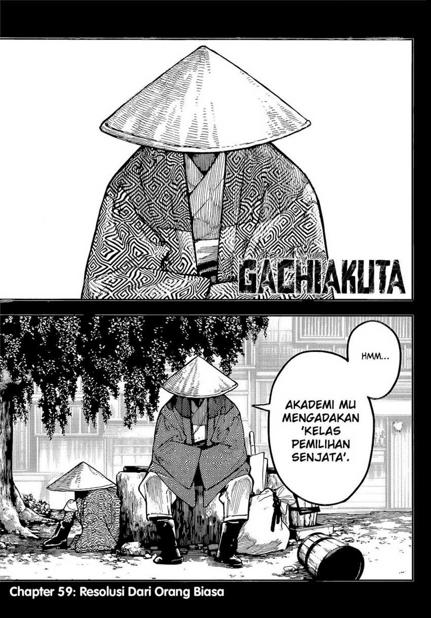 Gachi Akuta Chapter 59