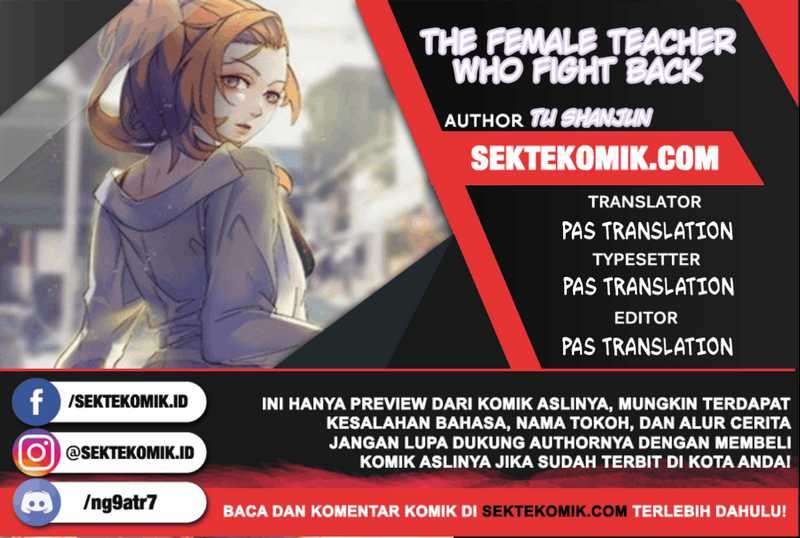The Female Teacher Who Fight Back Chapter 1