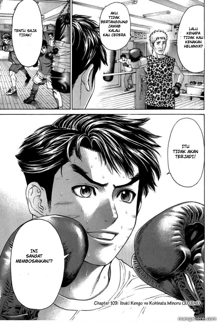 Karate Shoukoushi Kohinata Minoru Chapter 103 page 15