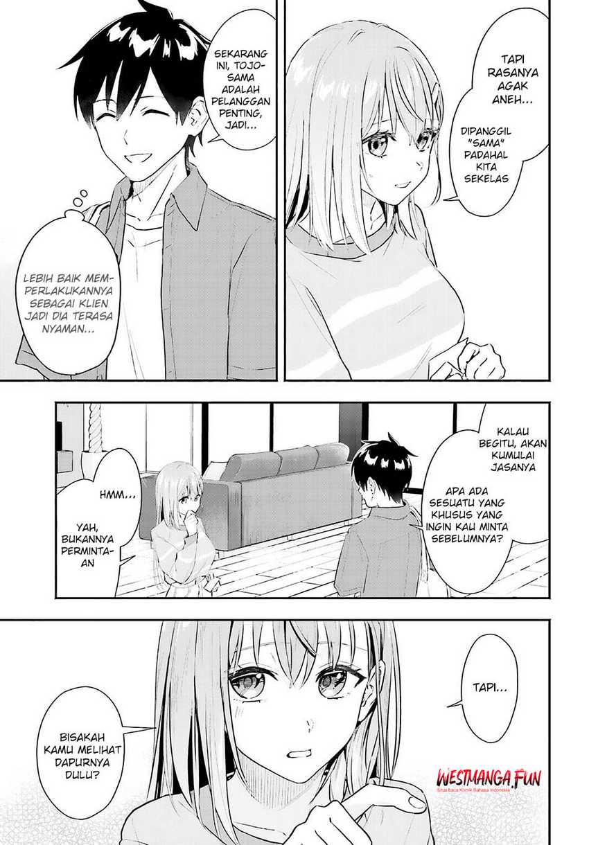 Kaji Daikou no Arubaito wo Hajimetara Gakuen Ichi no Bishoujo no Kazoku ni Kiniirarechaimashita Chapter 01