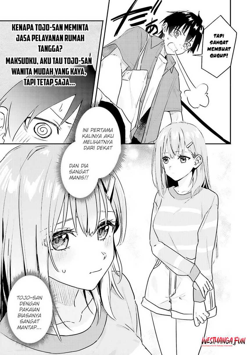 Kaji Daikou no Arubaito wo Hajimetara Gakuen Ichi no Bishoujo no Kazoku ni Kiniirarechaimashita Chapter 01