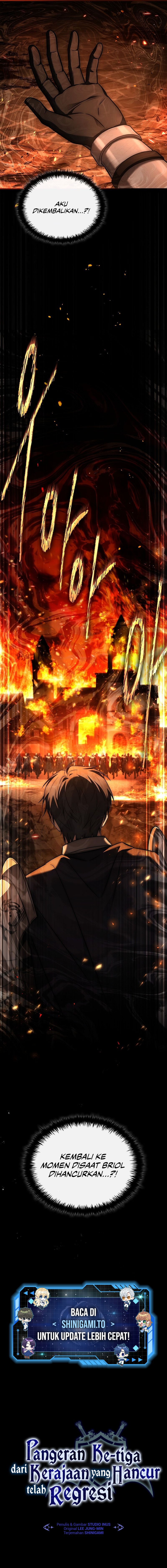 The Third Prince Of The Fallen Kingdom has Regressed Chapter 10